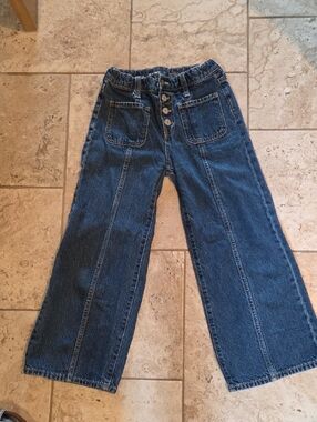 Old Navy Girls Wide Leg Jeans